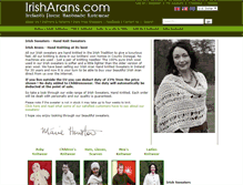 Tablet Screenshot of irisharans.com